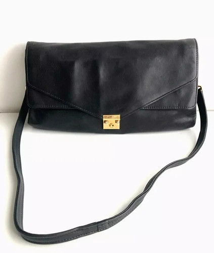 Vintage leder handtasche - vintage, /