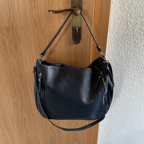 Handtasche damen leder blau - handtasche,