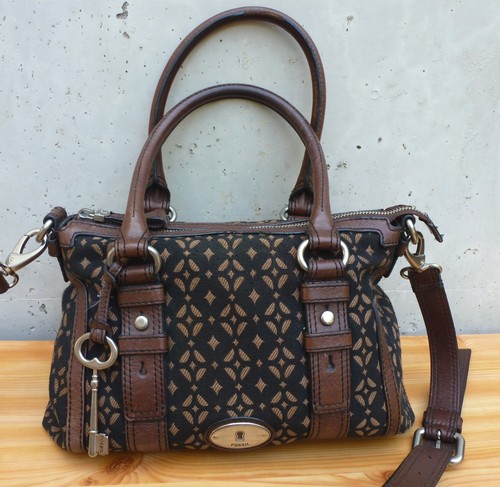Fossil leder stoff - /,